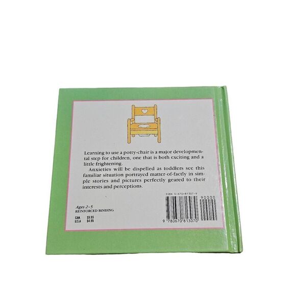 My Potty Chair Hardback Vintage Book for Children by Young, Ruth 1986 EUC - Picture 2 of 8